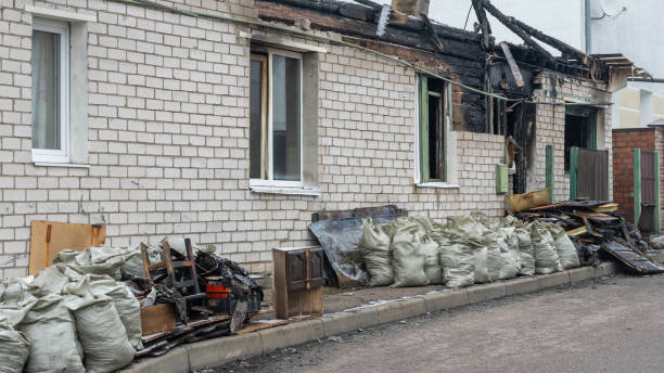 Professional Smoke Damage Removal technician working in Belle Plaine, MN